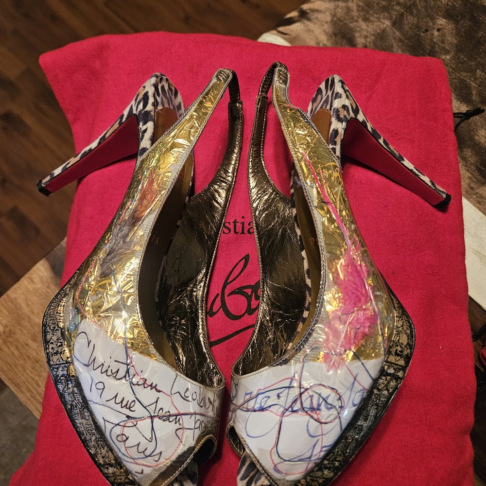 Christian Louboutin "winter trash"